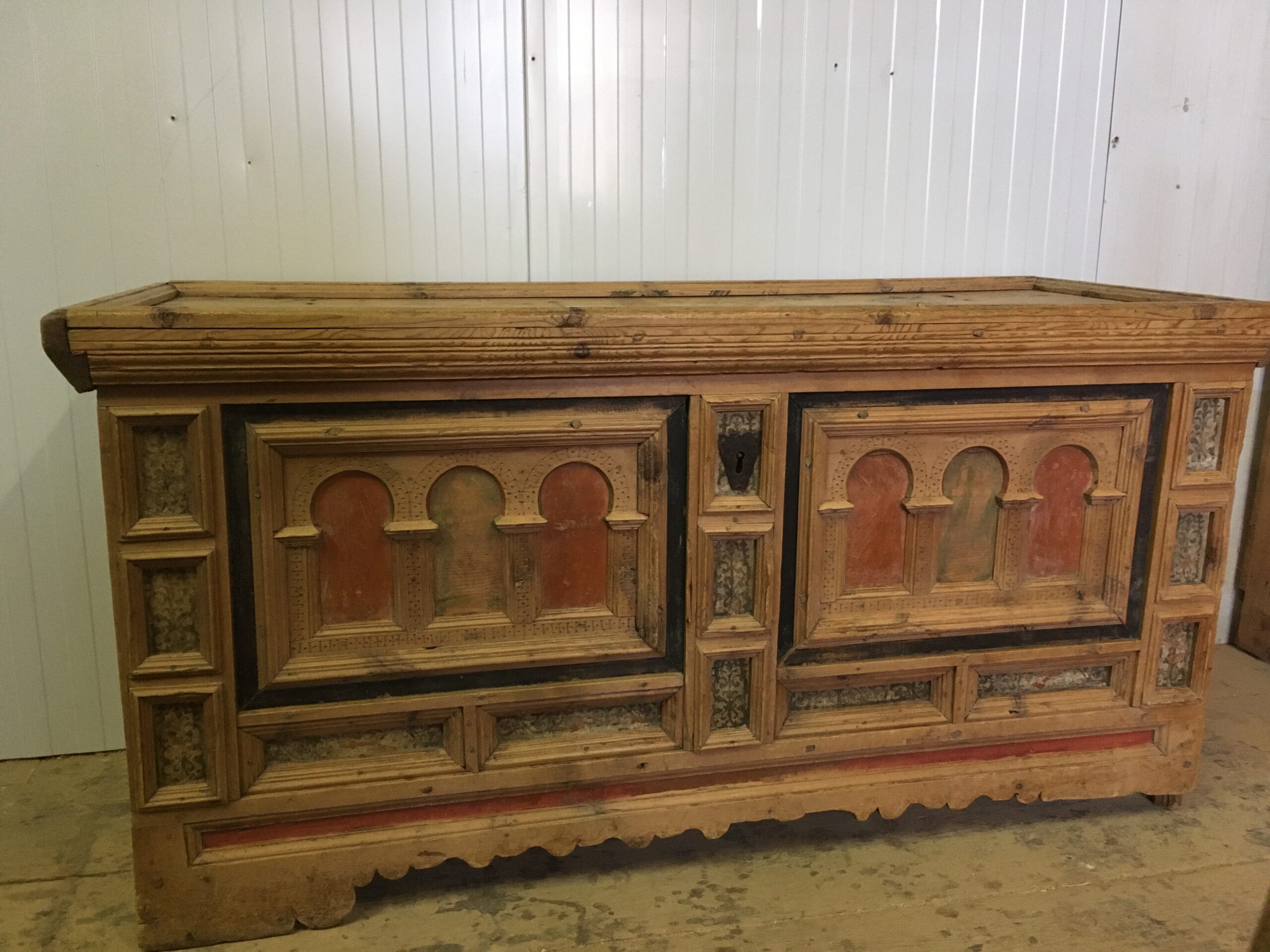 Renaissance Truhe Arve Original Zustand 
